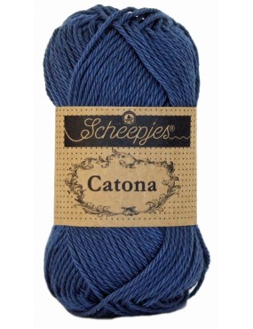 Scheepjes Catona Light Navy 25g