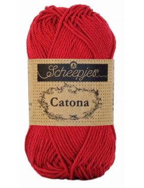 Scheepjes Catona Scarlet 25g