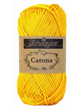 Scheepjes Catona Yellow Gold 50g