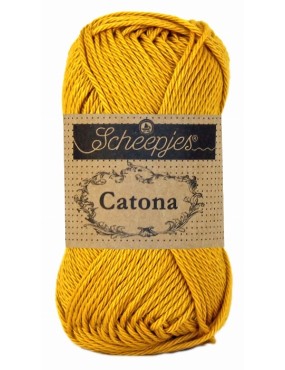 Scheepjes Catona Saffron 25g