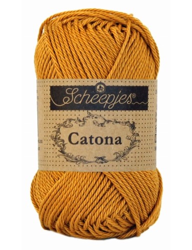 Scheepjes Catona Ginger Gold 25g