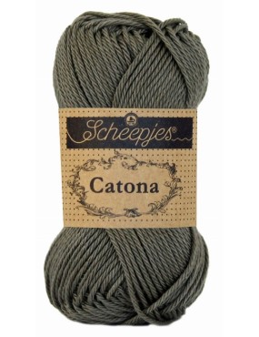 Scheepjes Catona Dark Olive 25g