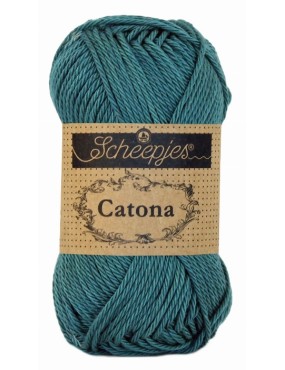 Scheepjes Catona Deep Ocean Green 25g