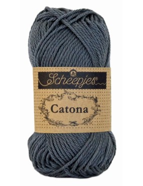 Scheepjes Catona Charcoal 25g