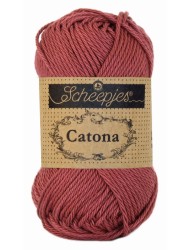 Scheepjes Catona Rose Wine 25g