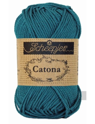 Scheepjes Catona Petrol Blue 25g