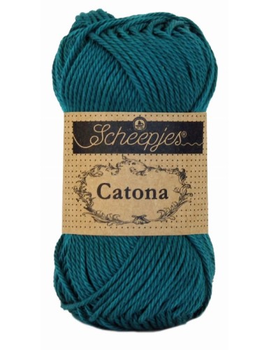 Scheepjes Catona Dark Teal 25g