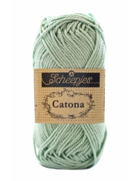 Scheepjes Catona Silver Green 50g