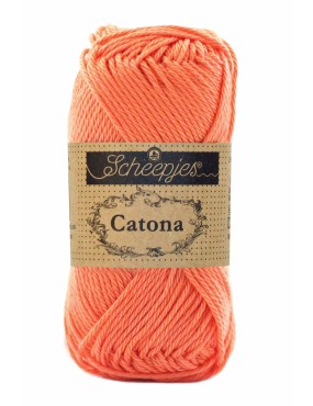 Scheepjes Catona Rich Coral 25g