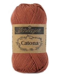 Scheepjes Catona Brick Red 25g