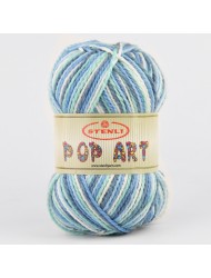 Pop Art Blue Wonder 1076