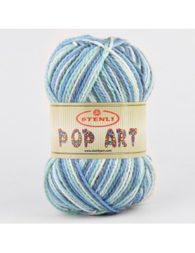 Pop Art Blue Wonder 1076