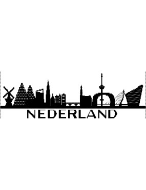 Skyline Nederland (Crochet Pattern)